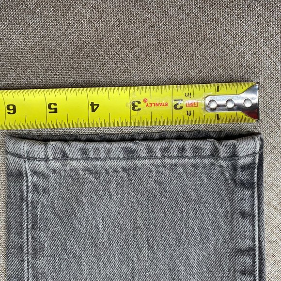 Levi's Made Crafted Twig High Rise Slim Denim Jeans Women's 29 Gray NWT - Picture 16 of 16